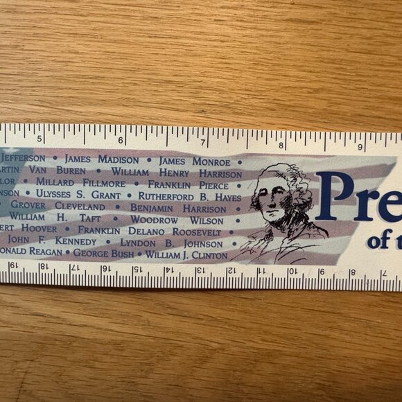 American Discovery Presidents of the United States Flexible Ruler, Circa 1999 - Picture 7 of 10